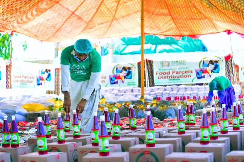 Sindh Food Parcels Distribution 2023