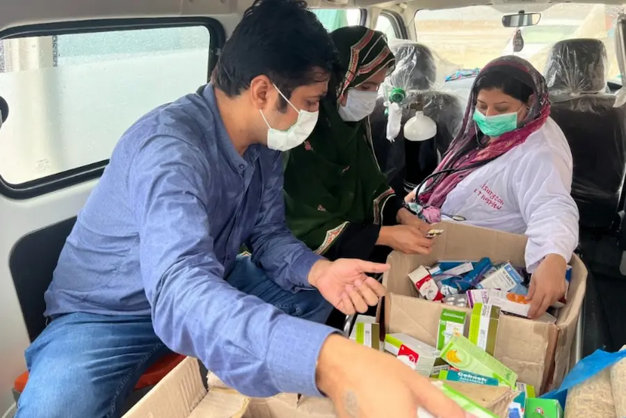 Medical Aid by Sindh Development Organization for Flood Victims in Punjab 2025